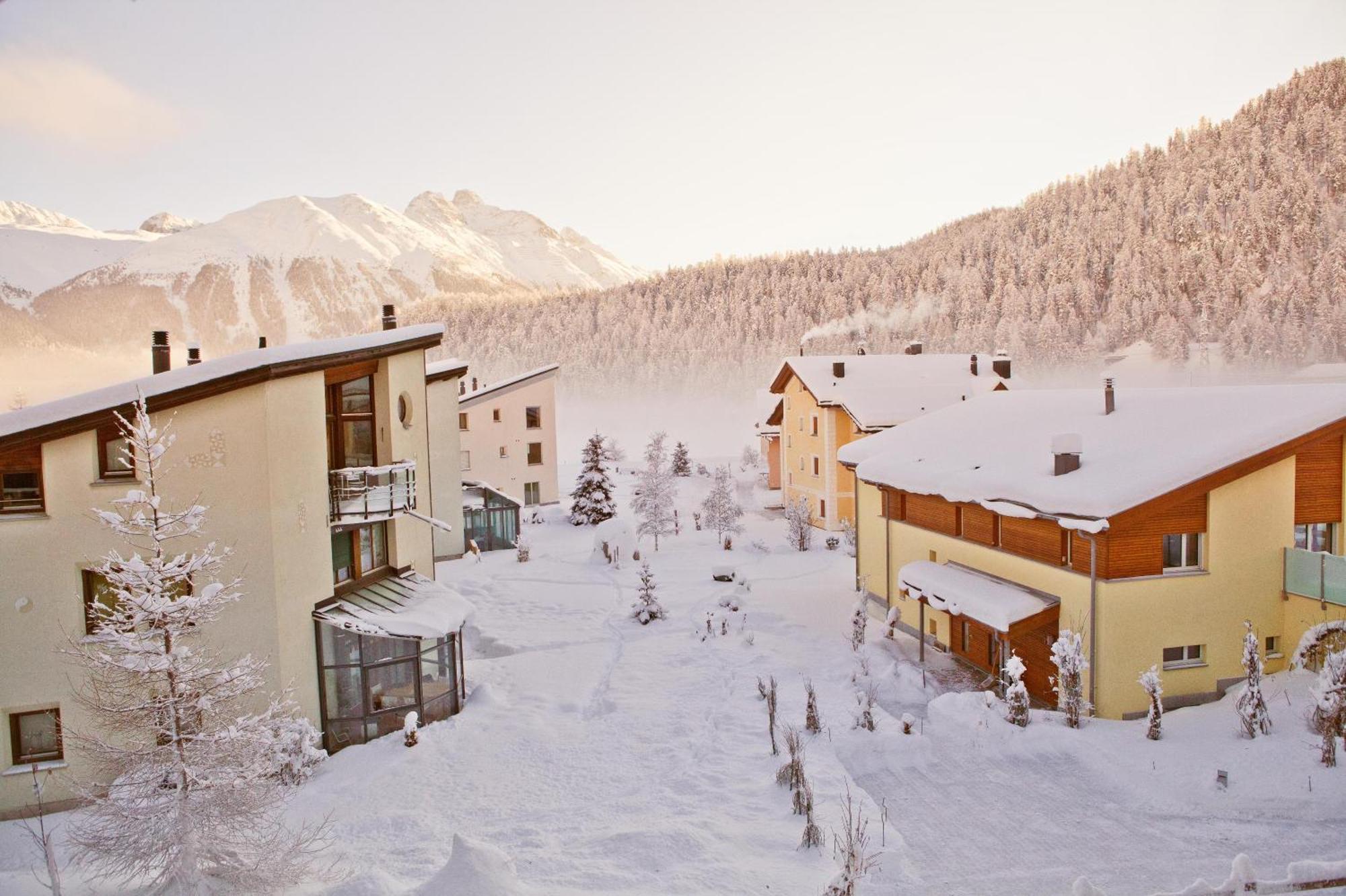 Ferienwohnung Chesa Panorama Celerina/Schlarigna Exterior foto